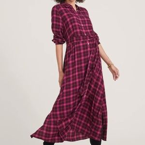 The Hatch Alyssa maternity midi Dress